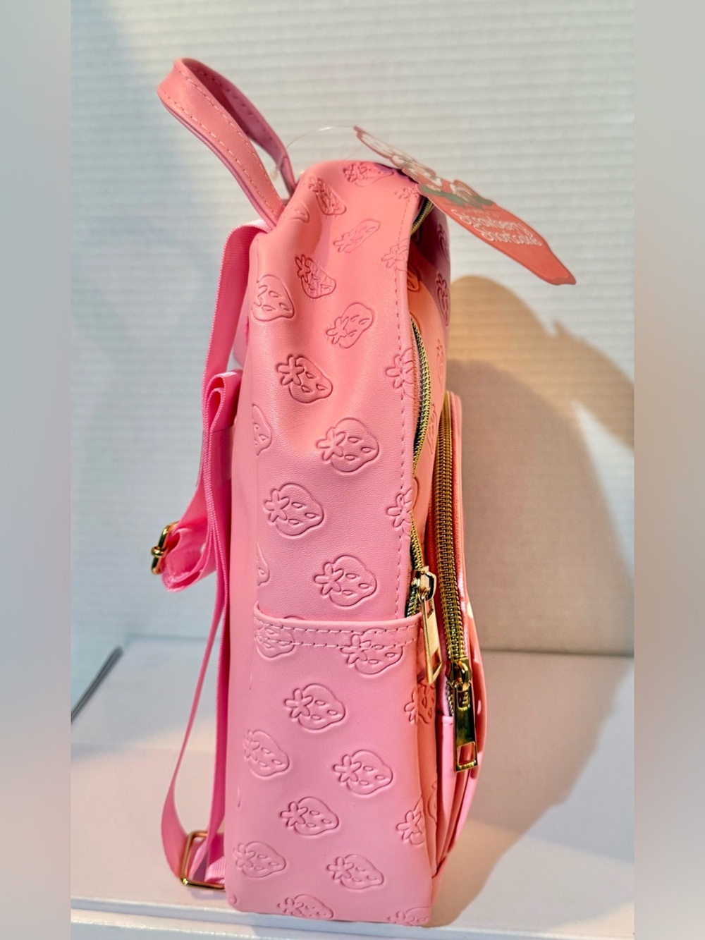 Strawberry Shortcake Mini Backpack with Adjustable Straps BNWT - Picture 4 of 10